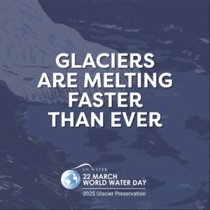 "Glaciers are melting faster than ever"